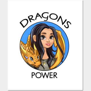 Dragons power Posters and Art